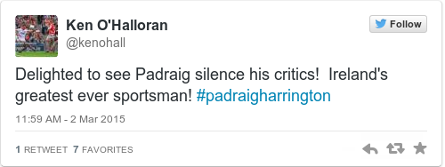 Tweet by @Ken O'Halloran