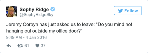 Tweet by @Sophy Ridge