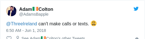 Tweet by @Adam🇮🇪Colton