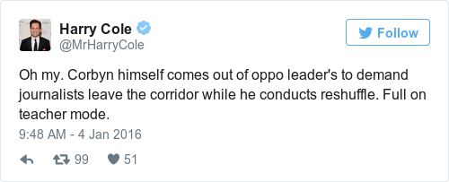 Tweet by @Harry Cole