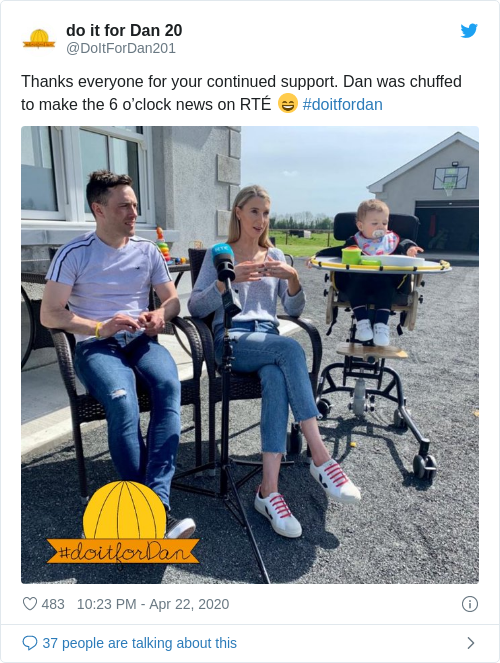 Tweet by @do it for Dan 20