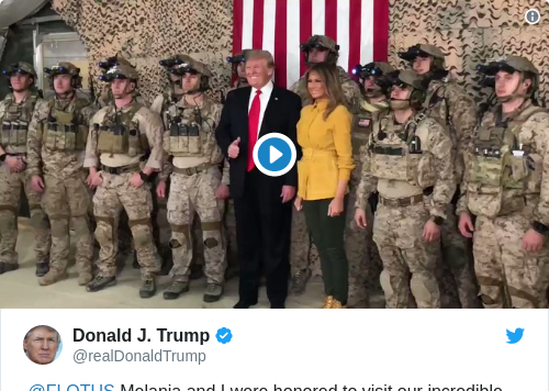 Tweet by @Donald J. Trump