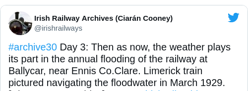 Tweet by @Irish Railway Archives (Ciarán Cooney)