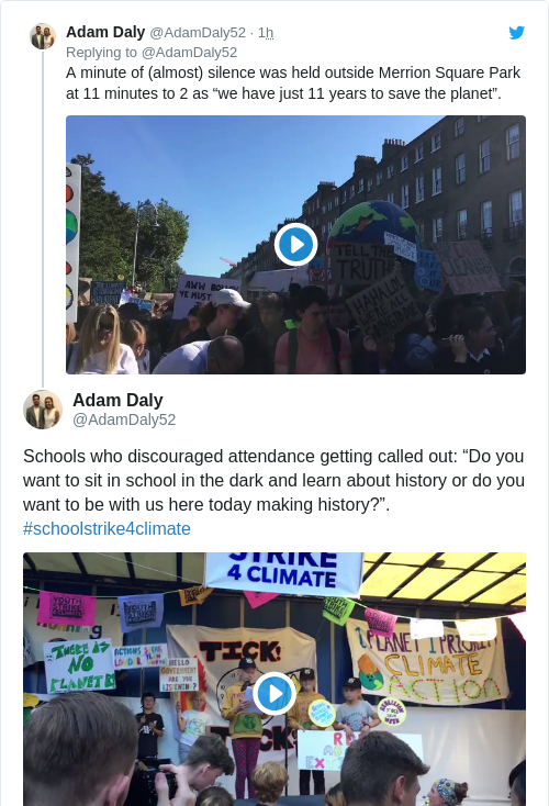 Tweet by @Adam Daly
