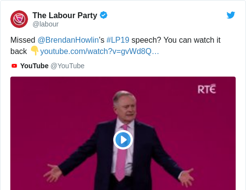 Tweet by @The Labour Party