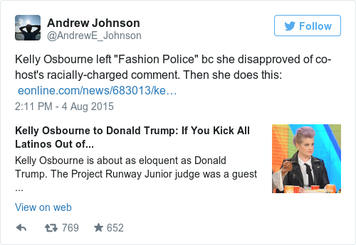 Tweet by @Andrew Johnson