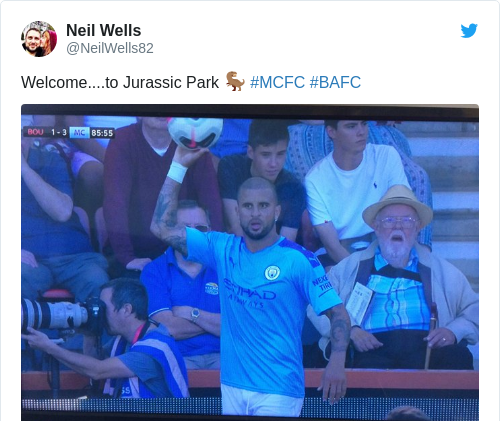 Tweet by @Neil Wells