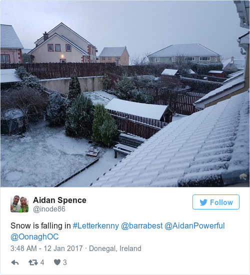 Tweet by @Aidan Spence