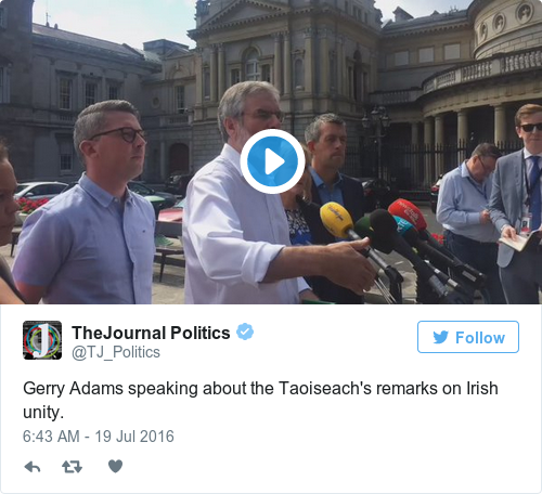 Tweet by @TheJournal Politics
