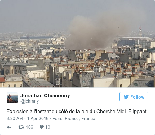 Tweet by @Jonathan Chemouny