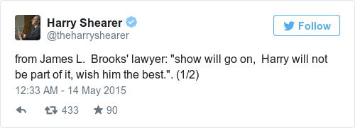 Tweet by @Harry Shearer