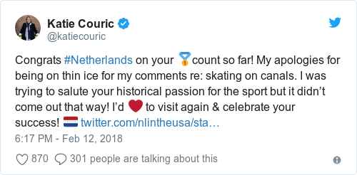 Tweet by @Katie Couric