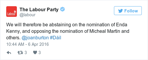 Tweet by @The Labour Party