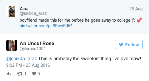 Tweet by @An Uncut Rose