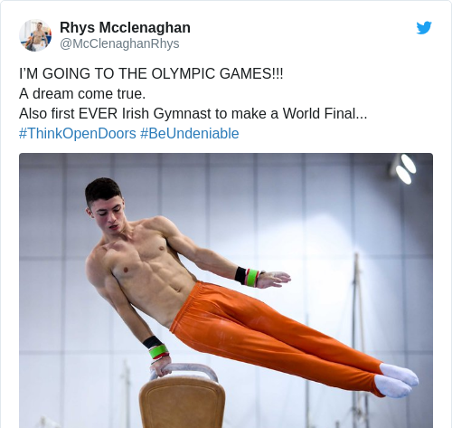 Tweet by @Rhys Mcclenaghan