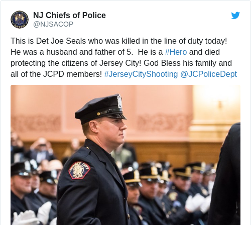 Tweet by @NJ Chiefs of Police