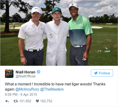 Tweet by @Niall Horan