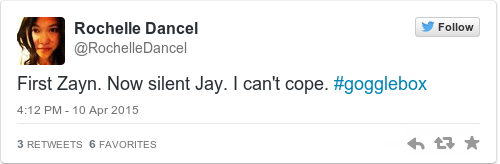 Tweet by @Rochelle Dancel