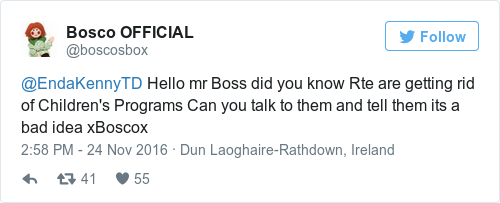 Tweet by @Bosco OFFICIAL