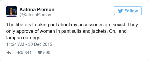 Tweet by @Katrina Pierson