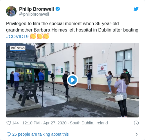 Tweet by @Philip Bromwell