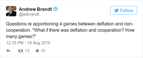 Tweet by @Andrew Brandt