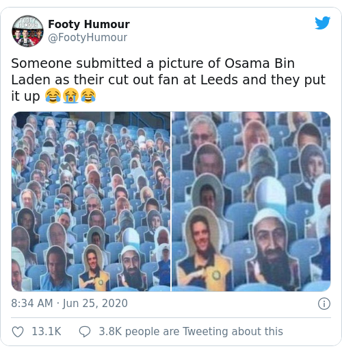 Tweet by @Footy Humour