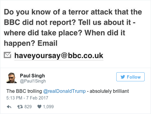 Tweet by @Paul Singh
