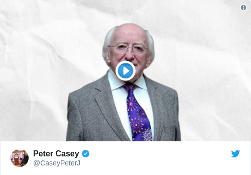 Tweet by @Peter Casey