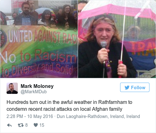 Tweet by @Mark Moloney