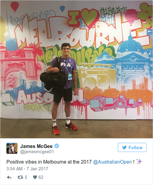 Tweet by @James McGee