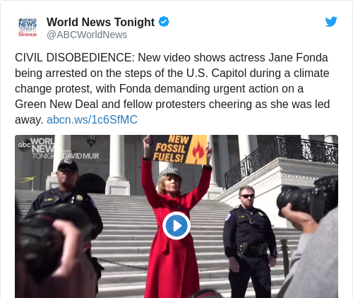 Tweet by @World News Tonight